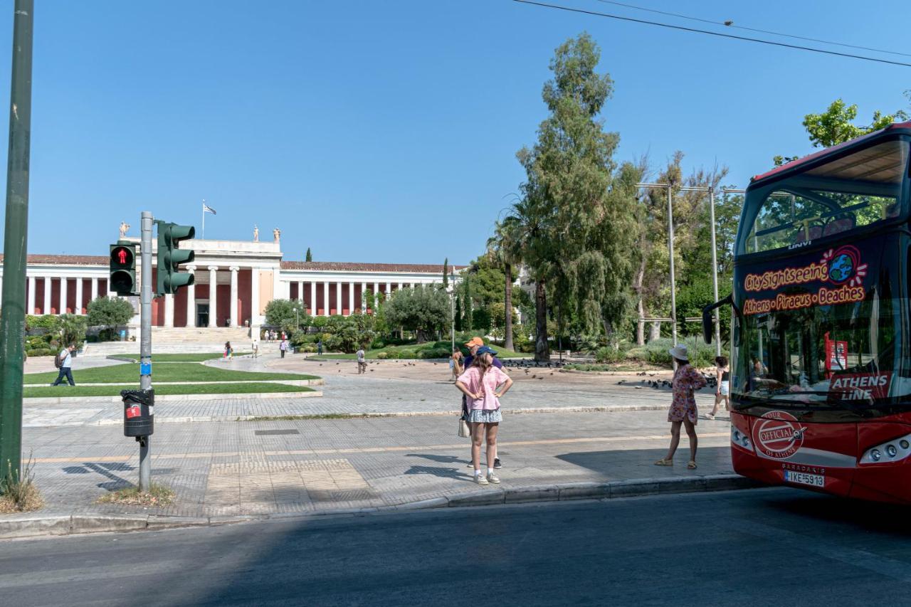 Athens Apartment At The Museum Atenas Exterior foto