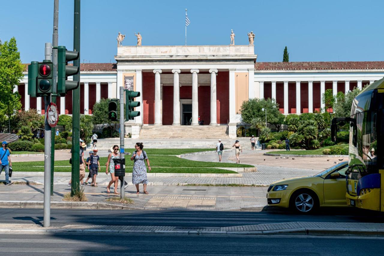 Athens Apartment At The Museum Atenas Exterior foto